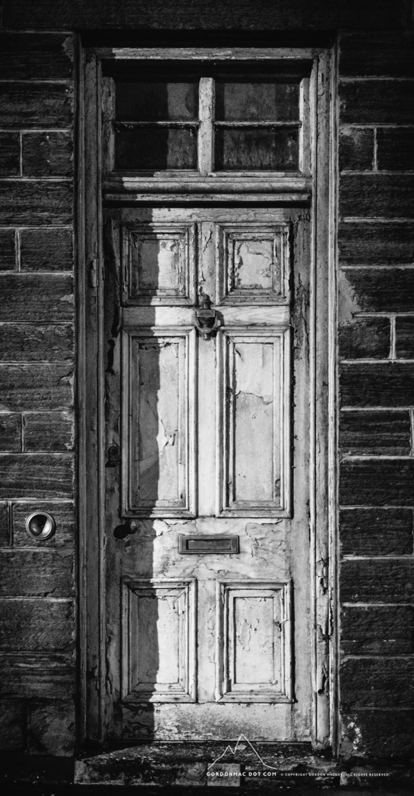 Old door in Union Street