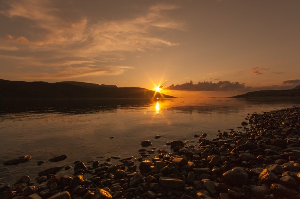 Sunset at Loch Broom, Ullapool