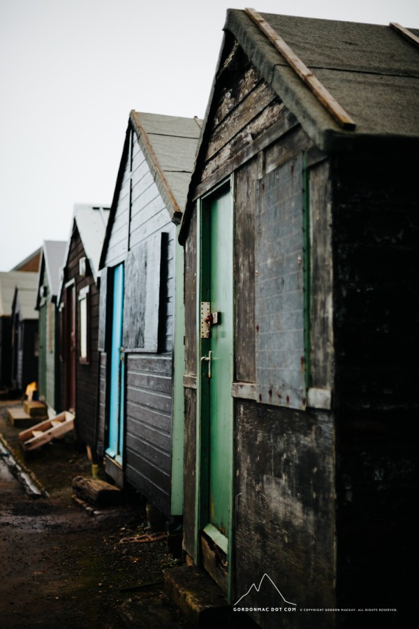 Sheds at Wick Harbour